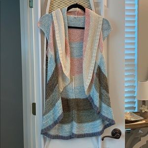 Colorful sweater vest